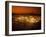 View at Sunset across DJemaa el Fna, Marrakech, Morocco, North Africa, Africa-Ian Egner-Framed Photographic Print