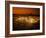 View at Sunset across DJemaa el Fna, Marrakech, Morocco, North Africa, Africa-Ian Egner-Framed Photographic Print