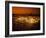 View at Sunset across DJemaa el Fna, Marrakech, Morocco, North Africa, Africa-Ian Egner-Framed Photographic Print