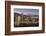 View at sunset of Alhambra palace with the snowy Sierra Nevada in the background, Granada, Andalusi-Stefano Politi Markovina-Framed Photographic Print