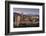 View at sunset of Alhambra palace with the snowy Sierra Nevada in the background, Granada, Andalusi-Stefano Politi Markovina-Framed Photographic Print