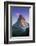 View at Sunset of Matterhorn, Zermatt, Wallis, Switzerland-Stefano Politi Markovina-Framed Photographic Print