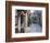 View Down Narrow Cobbled Street, Erice, Sicily, Italy, Europe-Stuart Black-Framed Photographic Print