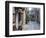 View Down Narrow Cobbled Street, Erice, Sicily, Italy, Europe-Stuart Black-Framed Photographic Print