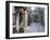 View Down Narrow Cobbled Street, Erice, Sicily, Italy, Europe-Stuart Black-Framed Photographic Print