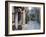 View Down Narrow Cobbled Street, Erice, Sicily, Italy, Europe-Stuart Black-Framed Photographic Print