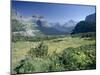 View East from Logan Pass, Glacier National Park, Montana, USA-Julian Pottage-Mounted Photographic Print