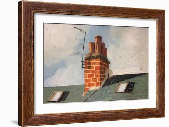 View from 38 Chesterfield Rd-Thomas MacGregor-Framed Giclee Print