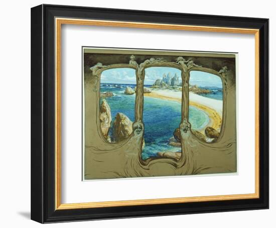 View from a Carriage Window-Frantisek Kupka-Framed Giclee Print