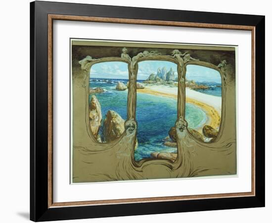 View from a Carriage Window-Frantisek Kupka-Framed Giclee Print