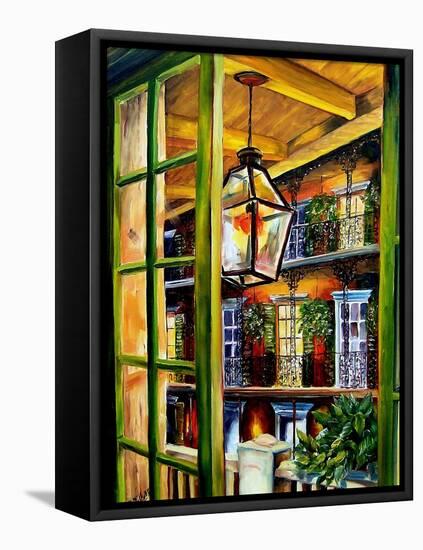 View from a French Quarter Balcony-Diane Millsap-Framed Stretched Canvas