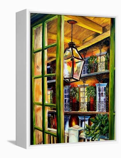 View from a French Quarter Balcony-Diane Millsap-Framed Stretched Canvas