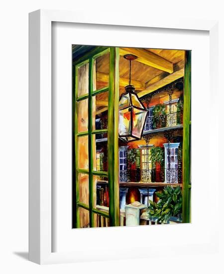 View from a French Quarter Balcony-Diane Millsap-Framed Art Print