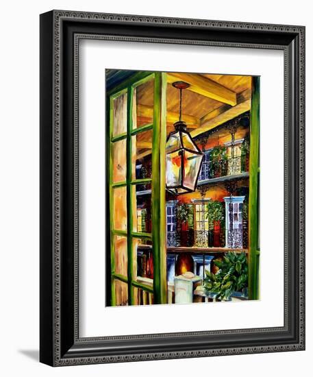 View from a French Quarter Balcony-Diane Millsap-Framed Art Print