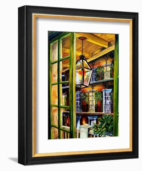 View from a French Quarter Balcony-Diane Millsap-Framed Art Print