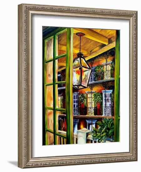 View from a French Quarter Balcony-Diane Millsap-Framed Art Print