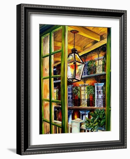 View from a French Quarter Balcony-Diane Millsap-Framed Art Print