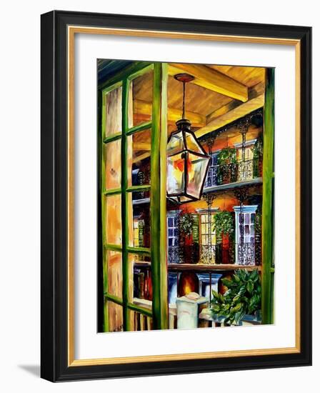 View from a French Quarter Balcony-Diane Millsap-Framed Art Print