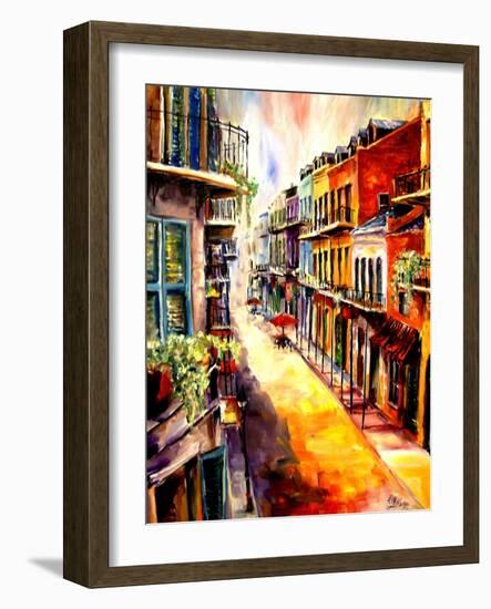 View from a French Quarter Window-Diane Millsap-Framed Art Print