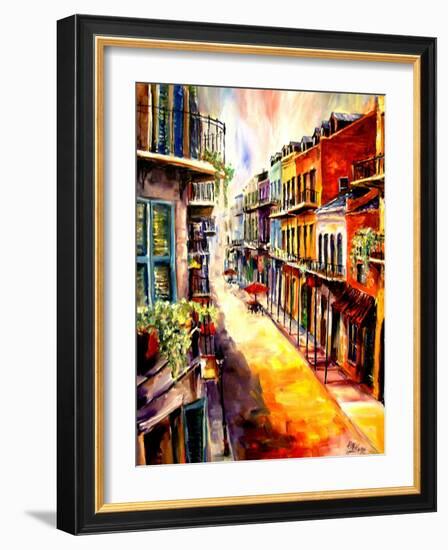 View from a French Quarter Window-Diane Millsap-Framed Art Print