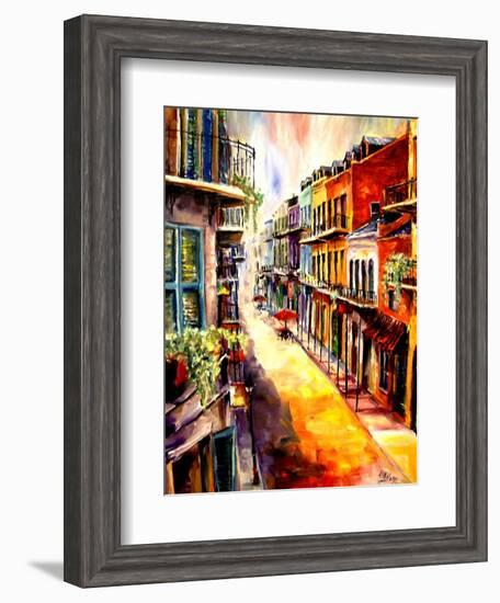 View from a French Quarter Window-Diane Millsap-Framed Art Print