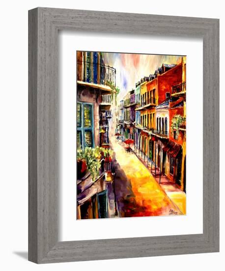 View from a French Quarter Window-Diane Millsap-Framed Art Print