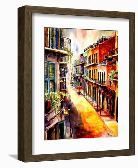 View from a French Quarter Window-Diane Millsap-Framed Art Print