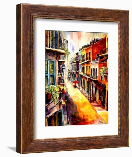 View from a French Quarter Window-Diane Millsap-Framed Art Print