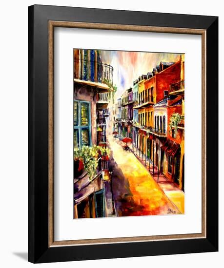 View from a French Quarter Window-Diane Millsap-Framed Art Print