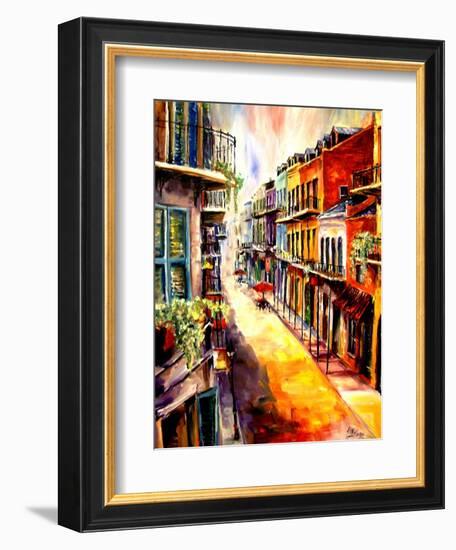 View from a French Quarter Window-Diane Millsap-Framed Art Print