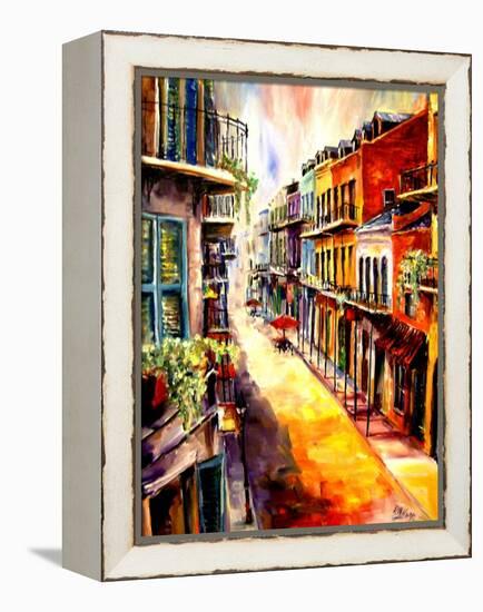 View from a French Quarter Window-Diane Millsap-Framed Stretched Canvas