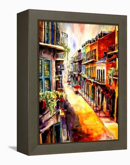 View from a French Quarter Window-Diane Millsap-Framed Stretched Canvas