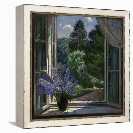 View from a Window, 1939-Stanislav Yulianovich Zhukovsky-Framed Premier Image Canvas