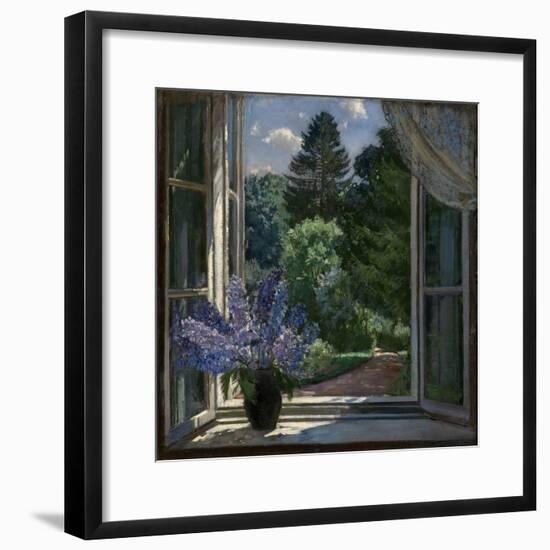 View from a Window, 1939-Stanislav Yulianovich Zhukovsky-Framed Premium Giclee Print