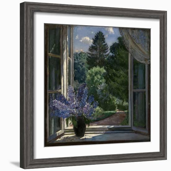 View from a Window, 1939-Stanislav Yulianovich Zhukovsky-Framed Giclee Print