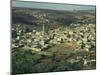 View from Above of Palestinian Village of Gilboa, Mount Gilboa, Palestinian Authority, Palestine-Eitan Simanor-Mounted Photographic Print