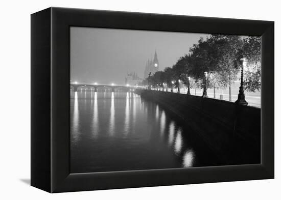 View from across Westminister Bridge-Philip Gendreau-Framed Premier Image Canvas