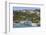 View from Akaroa Harbour to the Main Wharf, Akaroa, Banks Peninsula, Canterbury, South Island, New -Ruth Tomlinson-Framed Photographic Print