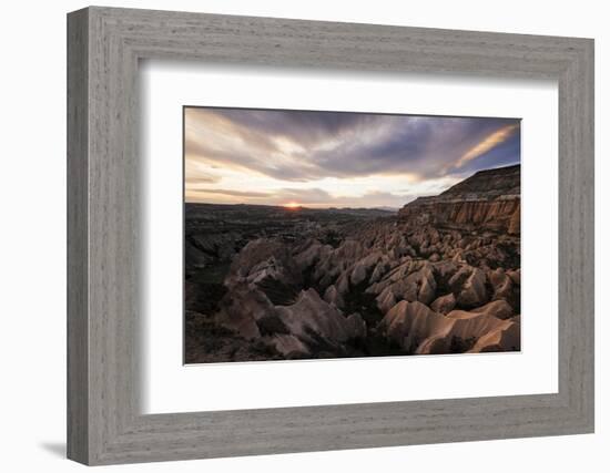 View from Aktepe Hill at Sunset over Red Valley-Ben Pipe-Framed Photographic Print