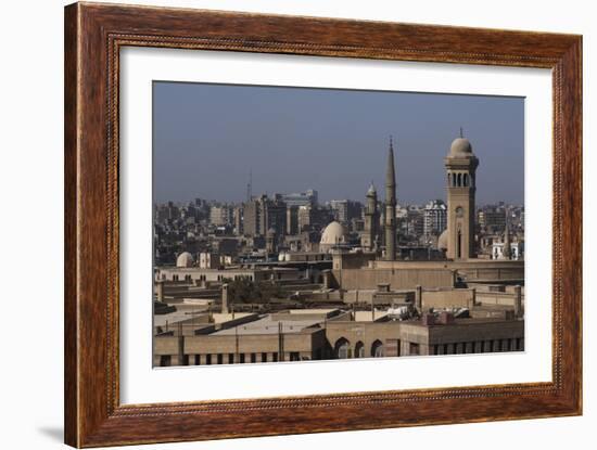 View from Al-Azhar Park, Cairo, Egypt-Natalie Tepper-Framed Photo