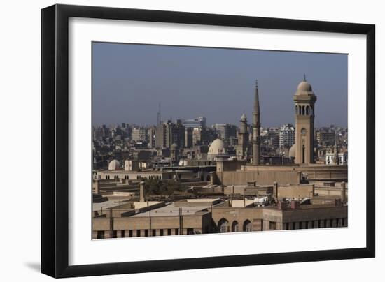 View from Al-Azhar Park, Cairo, Egypt-Natalie Tepper-Framed Photo