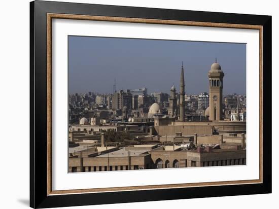 View from Al-Azhar Park, Cairo, Egypt-Natalie Tepper-Framed Photo