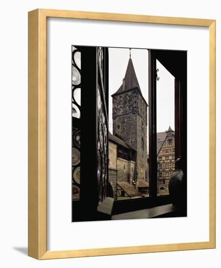 View from Albrecht Duerer's House in Nuernberg, Germany-Albrecht Dürer-Framed Giclee Print