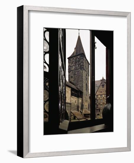 View from Albrecht Duerer's House in Nuernberg, Germany-Albrecht Dürer-Framed Giclee Print