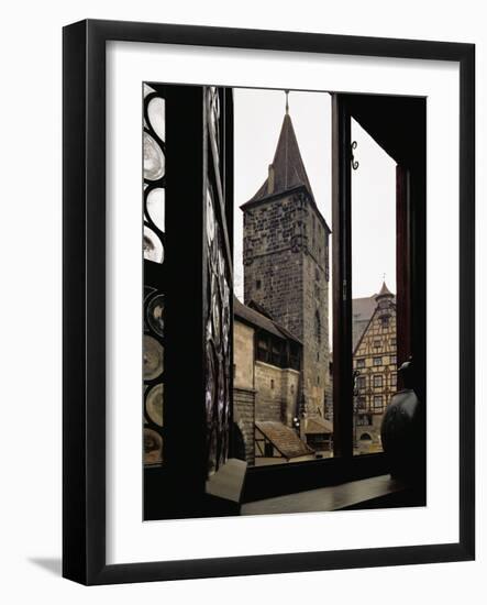 View from Albrecht Duerer's House in Nuernberg, Germany-Albrecht Dürer-Framed Giclee Print