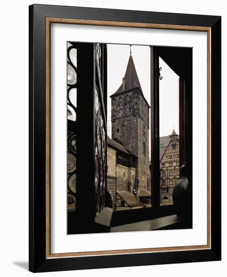 View from Albrecht Duerer's House in Nuernberg, Germany-Albrecht Dürer-Framed Giclee Print