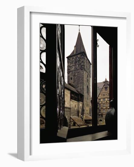 View from Albrecht Duerer's House in Nuernberg, Germany-Albrecht Dürer-Framed Giclee Print