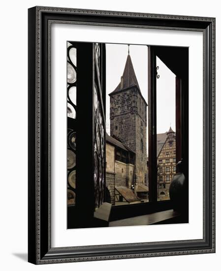 View from Albrecht Duerer's House in Nuernberg, Germany-Albrecht Dürer-Framed Giclee Print