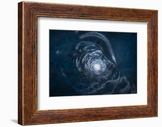 View from an Ice Cave Iceland-Niki Haselwanter-Framed Photographic Print