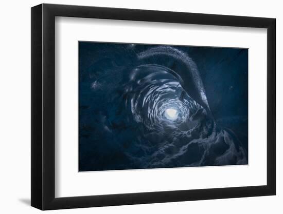 View from an Ice Cave Iceland-Niki Haselwanter-Framed Photographic Print